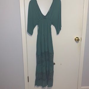 Sea Green Maxi Dress